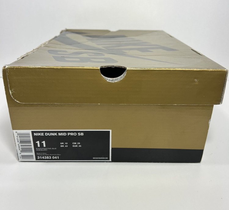 Nike Sb Dunk Mid Pro Aqua Shoes Size 11