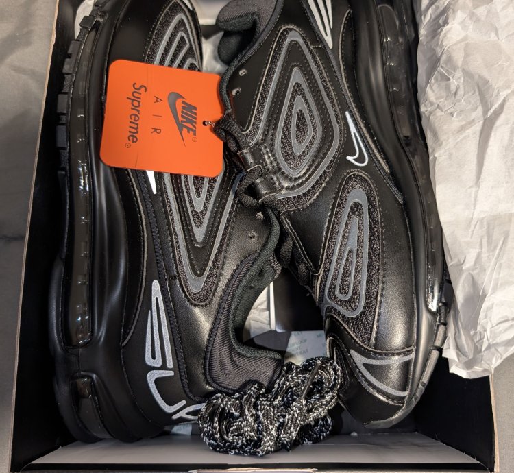 Supreme Nike Air Max 98 Tl Sp Black 10 5