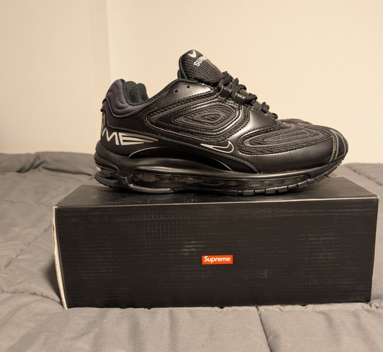 Supreme Nike Air Max 98 Tl Sp Black 10 5