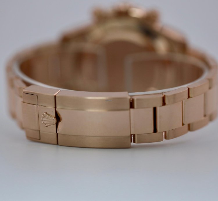 Rolex Daytona 2022 Rose Gold Daytona Black Dial 116505