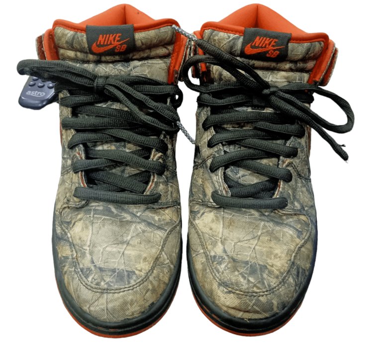 Nike Sb Dunk Mid Real Tree Camo Sneakers
