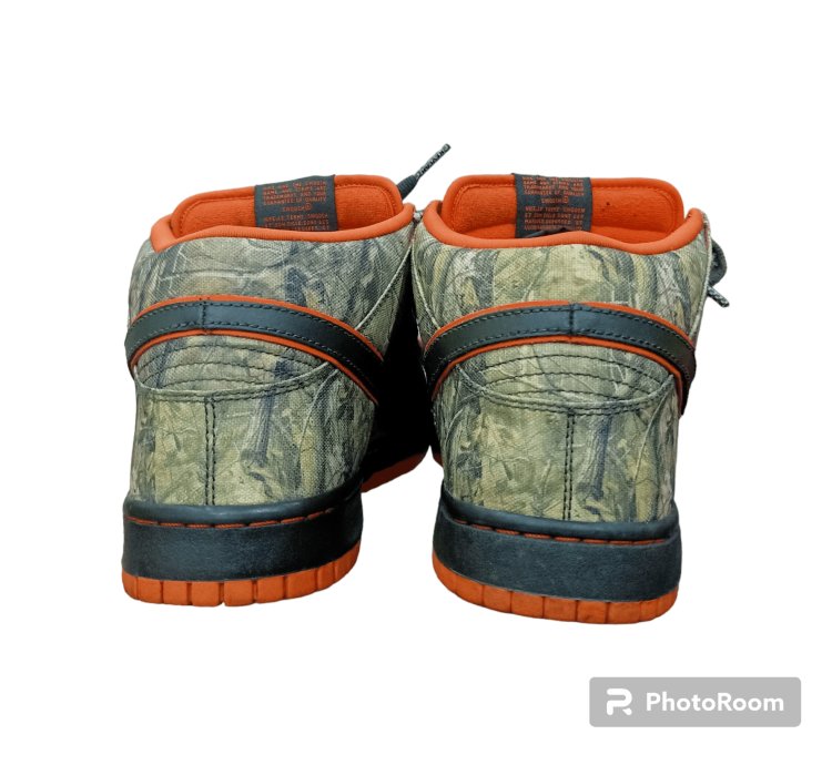 Nike Sb Dunk Mid Real Tree Camo Sneakers