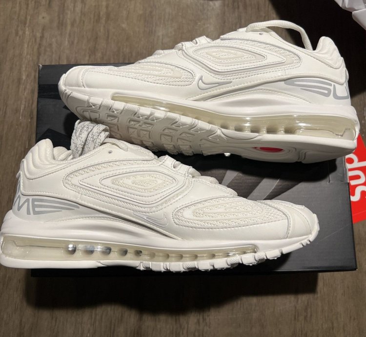 Supreme Nike Air Max 98 Tl Sp White 8 5