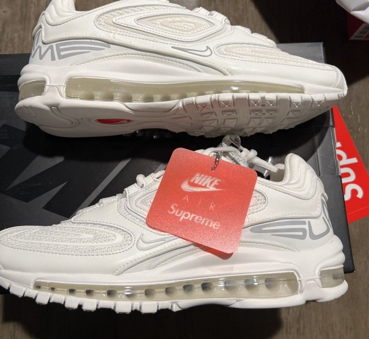 Supreme Nike Air Max 98 Tl Sp White 8 5