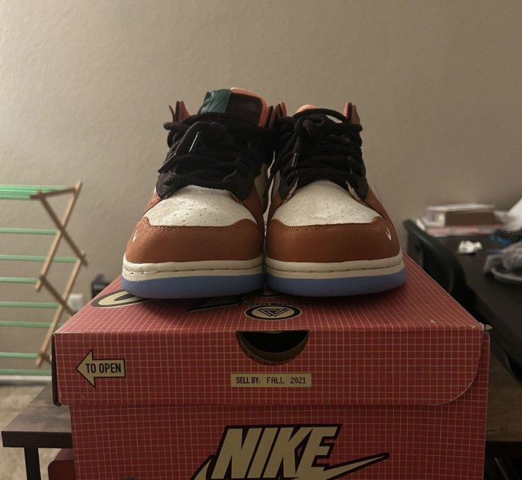 Nike Sb Dunk Mid Social Status Free Lunch Chocolate