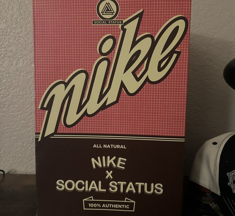Nike Sb Dunk Mid Social Status Free Lunch Chocolate