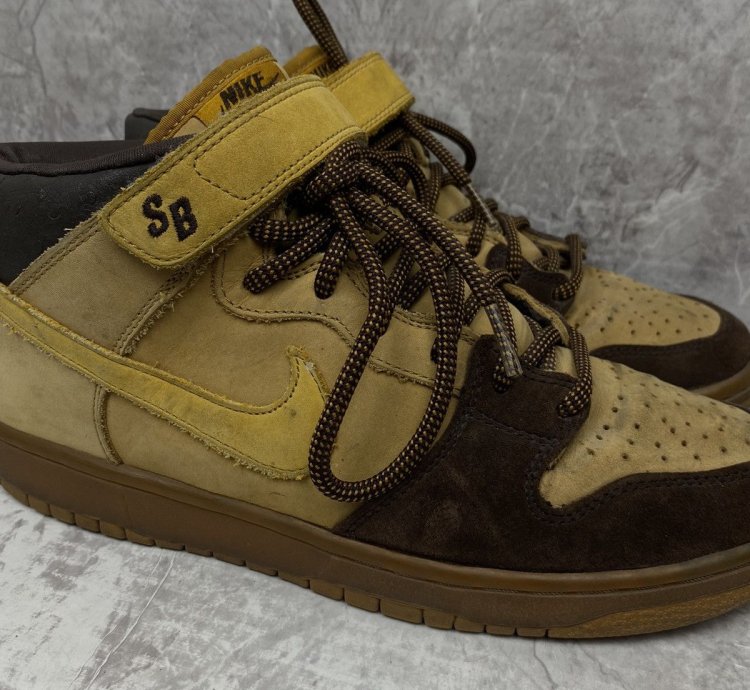 Nike Sb Dunk Mid Wheat Bronze 2006