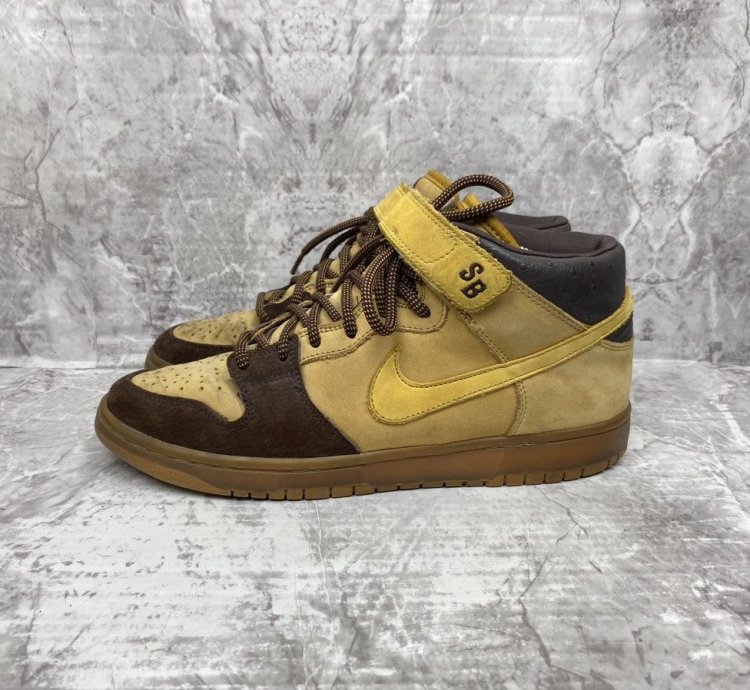 Nike Sb Dunk Mid Wheat Bronze 2006