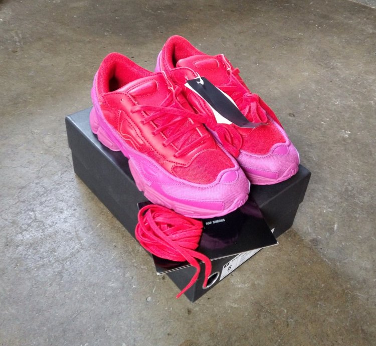 Adidas Raf Simons Ozweego Red Purple Size 8 F34265