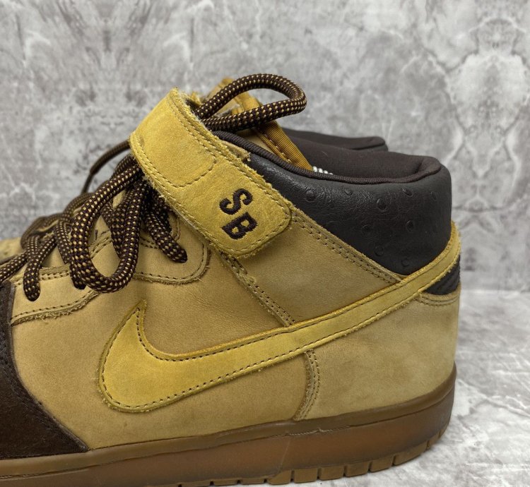 Nike Sb Dunk Mid Wheat Bronze 2006