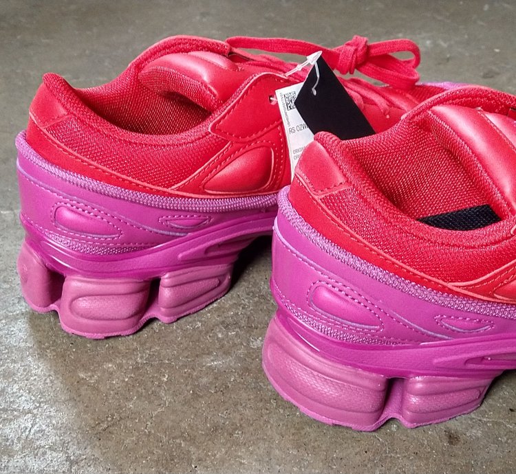 Adidas Raf Simons Ozweego Red Purple Size 8 F34265