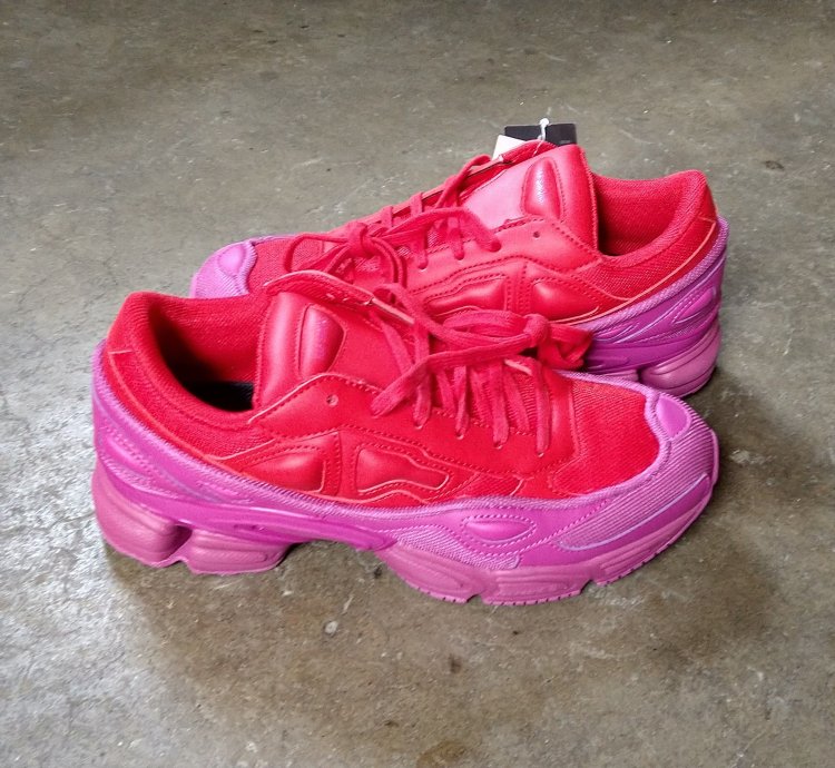 Adidas Raf Simons Ozweego Red Purple Size 8 F34265