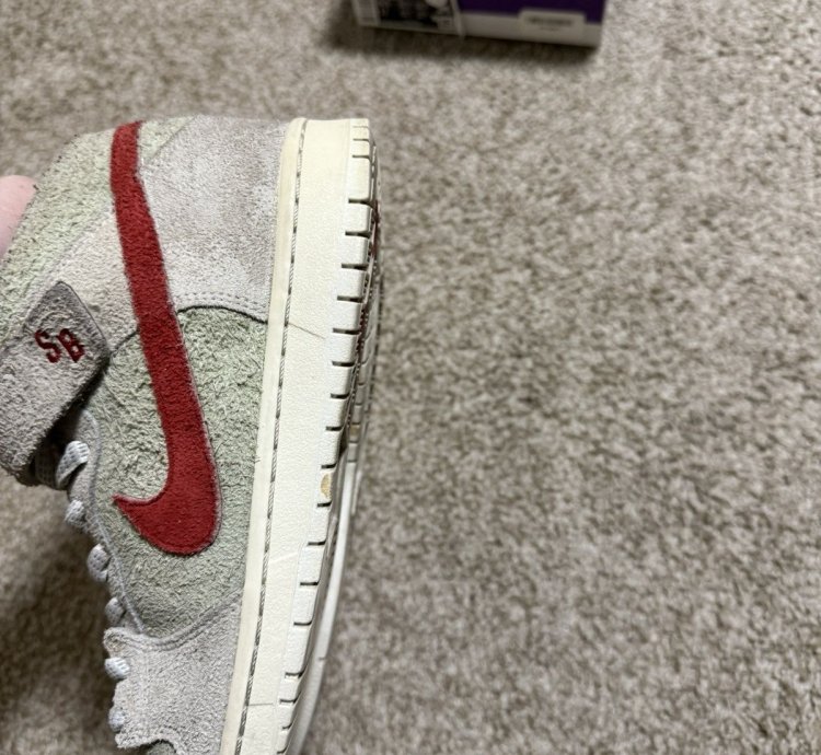 Nike Sb Dunk Mid White Widow