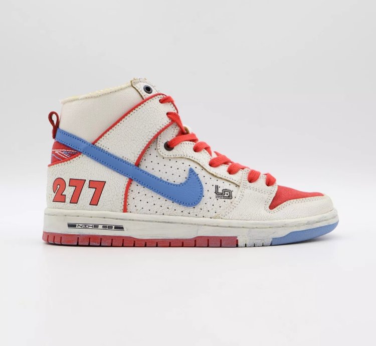 Dh7683-100 Magnus Walker Nike Sb Dunk High 1971 Porche 911 T 277