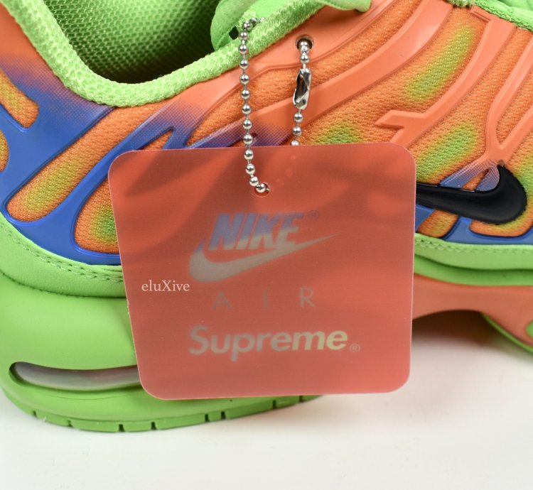 Supreme Nike Air Max Plus Tn Mean Green Flame Ds