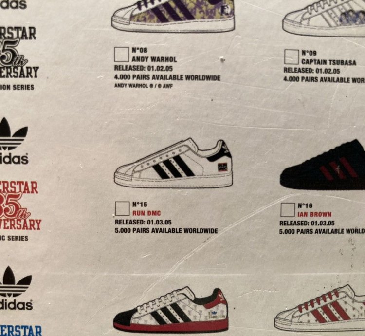 Adidas Run Dmc Jam Master Jay Tribute Superstar Samba
