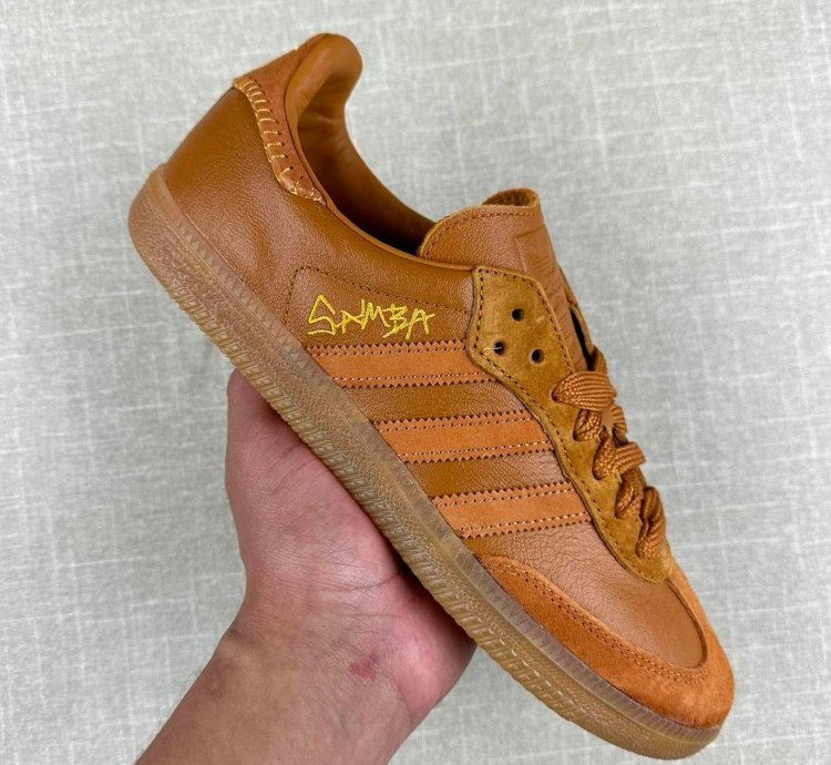 Adidas Samba Jonah Hill Ochre