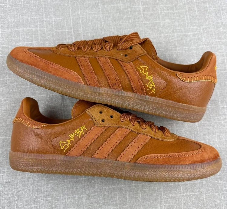 Adidas Samba Jonah Hill Ochre