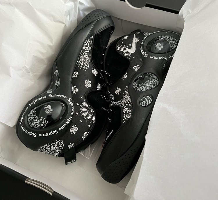 Supreme Nike Air Zoom Air Flight 95 Size 9 5 Black
