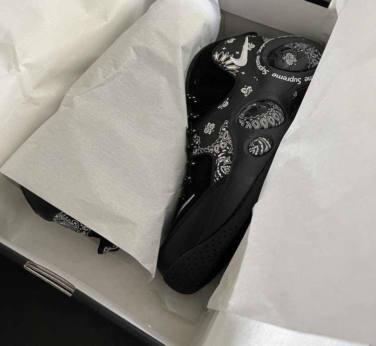 Supreme Nike Air Zoom Air Flight 95 Size 9 5 Black