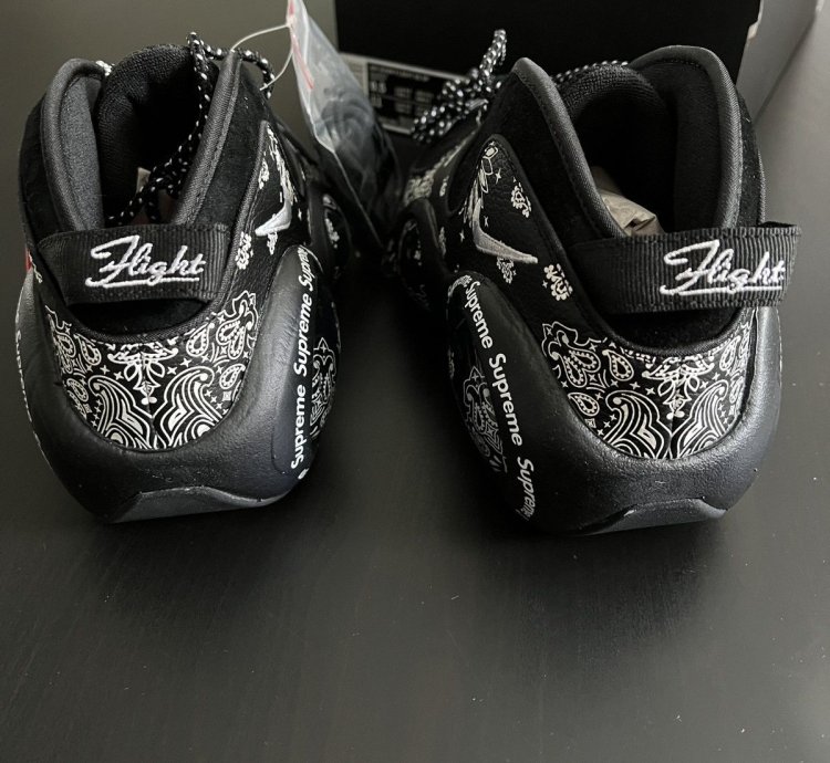 Supreme Nike Air Zoom Air Flight 95 Size 9 5 Black