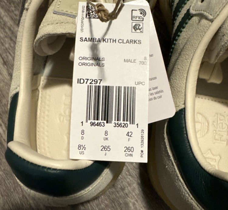 Adidas Samba Kith Clarks