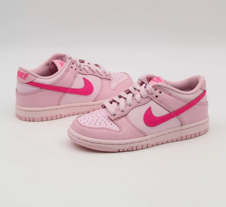 Dh9765-600 Nike Gs Dunk Low Triple Pink
