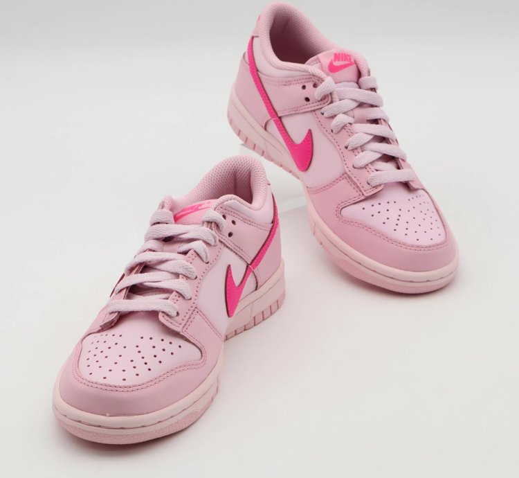Dh9765-600 Nike Gs Dunk Low Triple Pink
