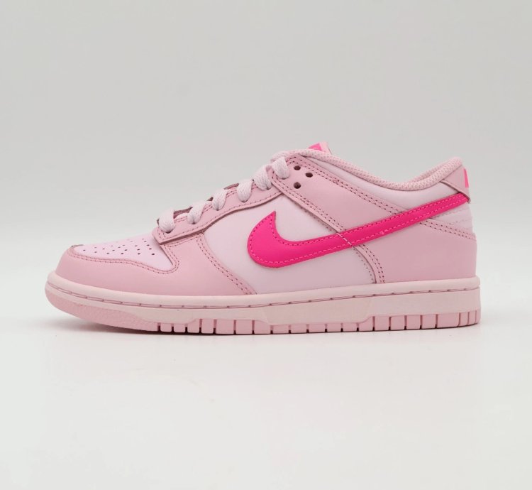 Dh9765-600 Nike Gs Dunk Low Triple Pink
