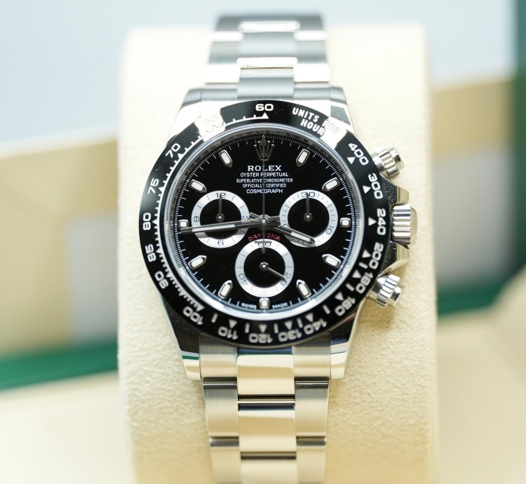Rolex Daytona 2023 Daytona Cosmograph Black Dial Unworn Box And Papers 116500ln