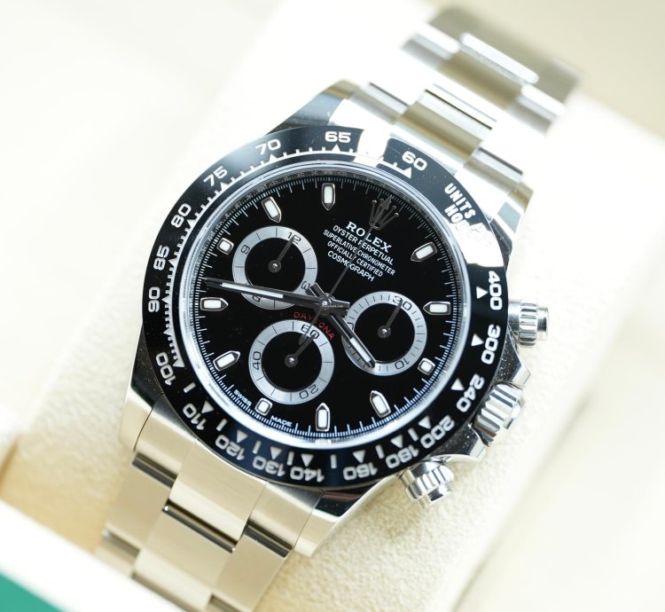 Rolex Daytona 2023 Daytona Cosmograph Black Dial Unworn Box And Papers 116500ln