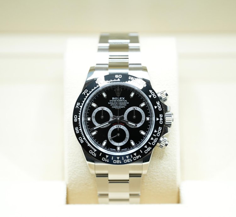 Rolex Daytona 2023 Daytona Cosmograph Black Dial Unworn Box And Papers 116500ln