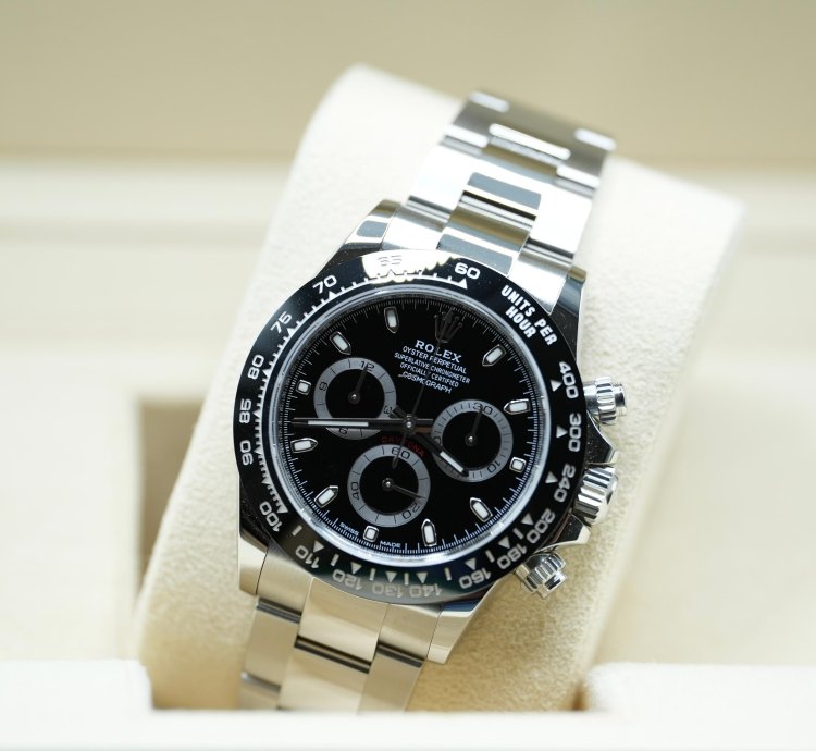 Rolex Daytona 2023 Daytona Cosmograph Black Dial Unworn Box And Papers 116500ln