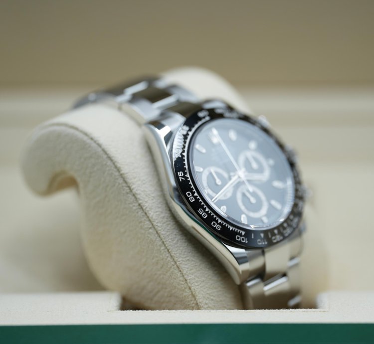 Rolex Daytona 2023 Daytona Cosmograph Black Dial Unworn Box And Papers 116500ln