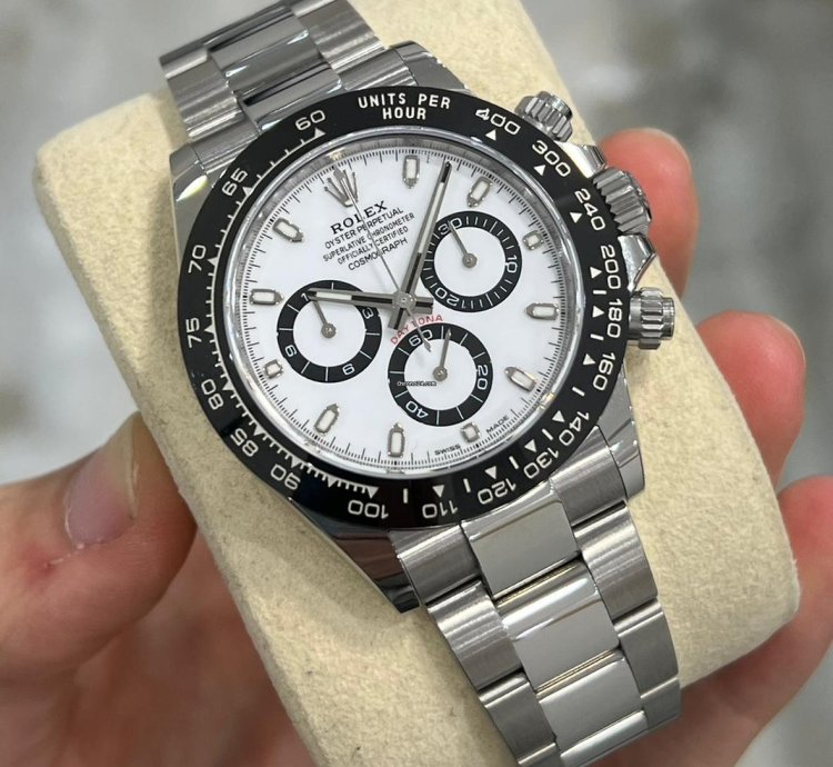 Rolex Daytona 2023 Daytona Cosmograph Panda Unworn Box And Papers 116500ln