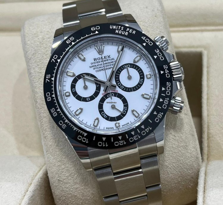 Rolex Daytona 2023 Daytona Cosmograph Panda Unworn Box And Papers 116500ln