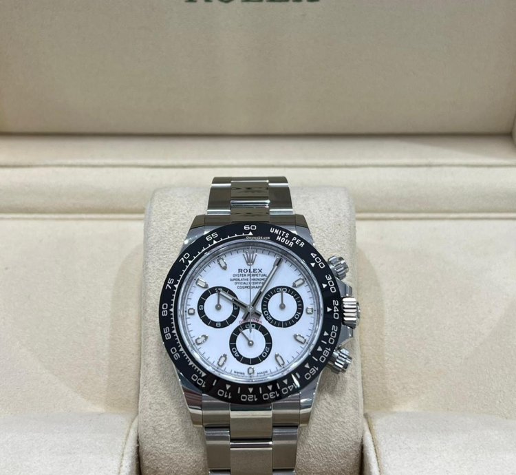 Rolex Daytona 2023 Daytona Cosmograph Panda Unworn Box And Papers 116500ln