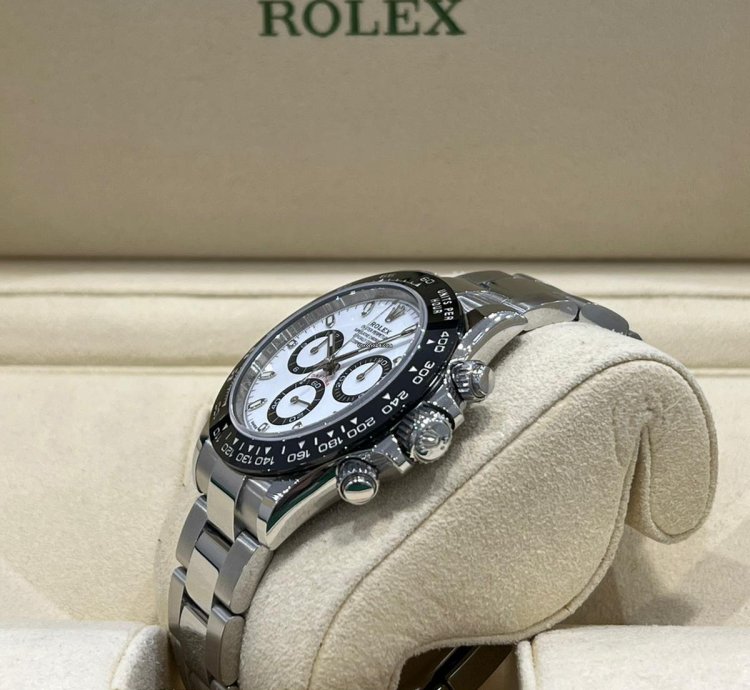 Rolex Daytona 2023 Daytona Cosmograph Panda Unworn Box And Papers 116500ln