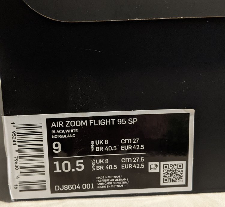 Supreme Nike Air Zoom Flight 95 Sp
