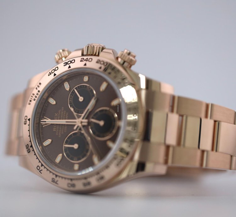 Rolex Daytona 2023 Daytona Rose Gold Chocolate Dial 116505