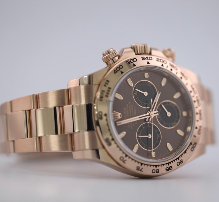Rolex Daytona 2023 Daytona Rose Gold Chocolate Dial 116505