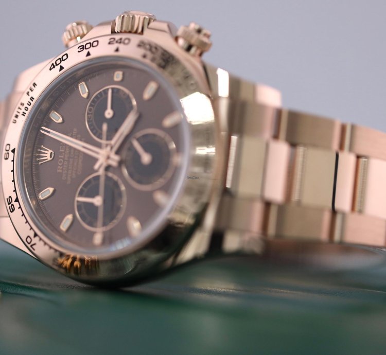 Rolex Daytona 2023 Daytona Rose Gold Chocolate Dial 116505