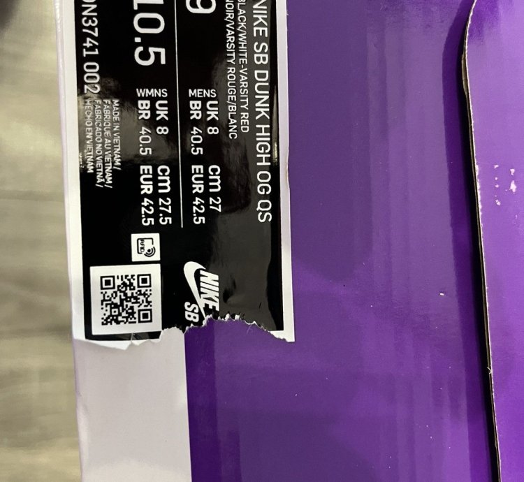 Supreme Nike By Any Means Dunk High Og