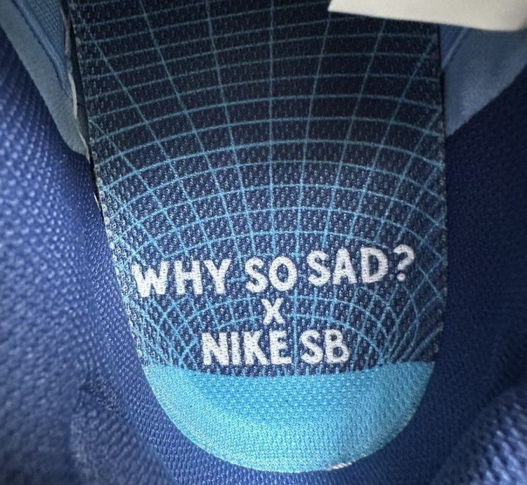 Nike Sb Dunk Why So Sad