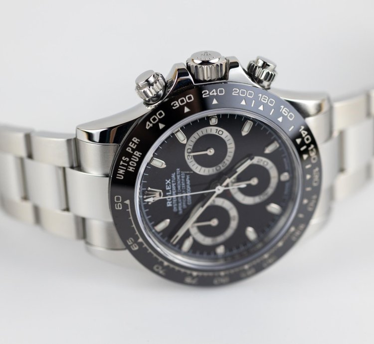 Rolex Daytona 2023 Daytona Stainless Steel Black Black Ceramic 116500ln