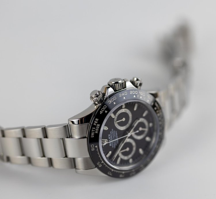 Rolex Daytona 2023 Daytona Stainless Steel Black Black Ceramic 116500ln