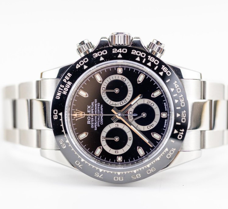 Rolex Daytona 2023 Daytona Stainless Steel Black Black Ceramic 116500ln