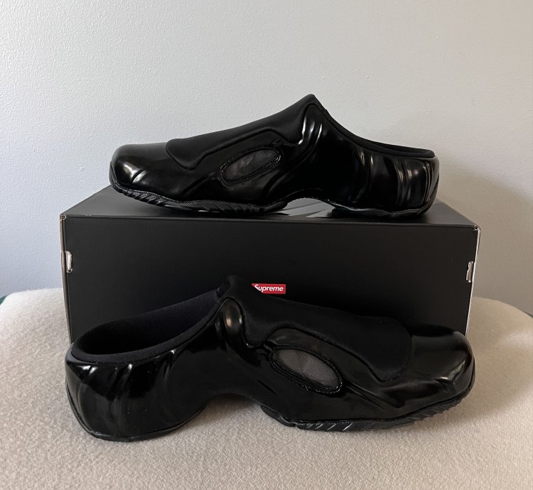 Supreme Nike Clogposite In Black
