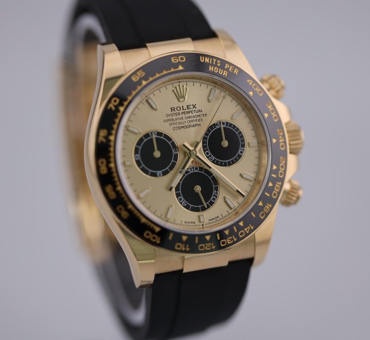 Rolex Daytona 2023 Daytona Yellow Gold Oysterflex Pikachu Dial 126518ln