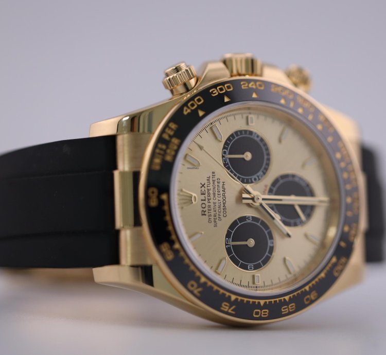 Rolex Daytona 2023 Daytona Yellow Gold Oysterflex Pikachu Dial 126518ln